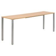 Table fixe Séminaire rectangulaire 150 x 50 cm chêne
