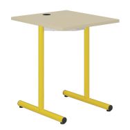 Table info Hubbe prof. 70 cm T6 stratifié chants polypro. - Mobidecor