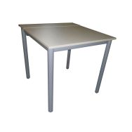 Table informatique Figura plateau stratifié avec accès goulotte - Manutan Expert