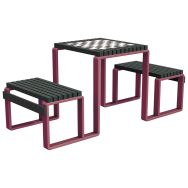 Table jeu d'échecs Arbane PMR Urbecosi - Ipra/alu jaipur