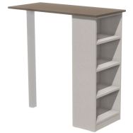 Table mange debout - rangement Identité - Manutan Expert