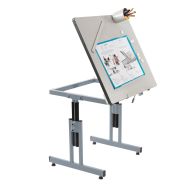 Table maternelle aide à la Vision Mona gris 9006