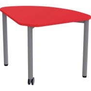 Table mobile Géométra 1/4 rond 60x60 cm - Manutan Expert