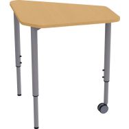 Table mobile Géométra stratifiée T3 à 7 Hêtre