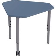 Table mobile Géométra trapèze 60° 68x60,5 cm - Manutan Expert