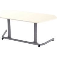 Table mobile Nomade grand trapèze 60° - Manutan Expert