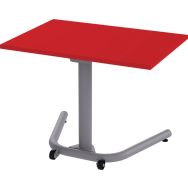 Table mobile rabattable rectangulaire 70x50 cm Nomade - Manutan Expert