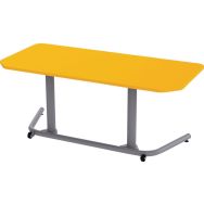 Table mobile Nomade rectangulaire 130x60 cm - Manutan Expert
