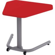 Table mobile Nomade trapèze 45° - Manutan Expert