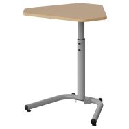 Table mobile Nomade trapèze 60° - Manutan Expert
