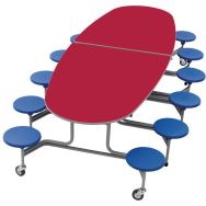Table mobile ovale 12 assises - Sico