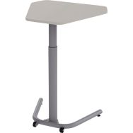 Table mobile réglable Up & Down trapèze 45° - Manutan Expert