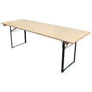 Table pliante Festival largeur 80 cm 6-8 personnes