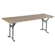 Table pliante Konvivial largeur 80 cm 6-8 personnes