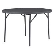 Table pliante Planet 120 - Ø 120 cm - gris bleuté