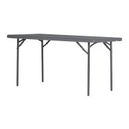 Table pliante XL150 - 152 x 76 cm -gris bleuté