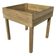 Table potagère 1 x 1 m pin traité