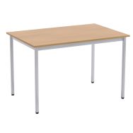 Table resto Gourmet - LxHxP : 120x75x80 cm - hêtre/gris clair