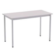 Table resto Gourmet - LxHxP : 120x75x60 cm - gris clair/gris clair