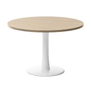Table ronde Allegra Ø 120 cm orme/blanc