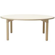 Table scolaire Yucca forme circulaire Ø120cm-Mirplay School