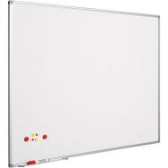 Tableau blanc Softline cadre alu  revêtu blanc-120x200 cm