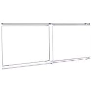 Tableau blanc coulissant composé de 2 panneaux pour ENI