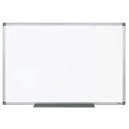 Tableau blanc en métal prélaqué magnétique et effaçable à sec.