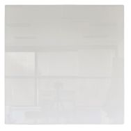 Tableau blanc magnétique en verre Pure White 50x50