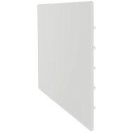 Tableau blanc magnétique table Coworking ELKI Blanc perle