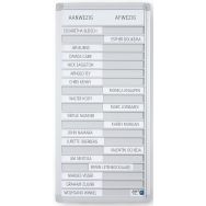 Tableau d'absence et présence H:52.5 cm Largeur:24 cm
