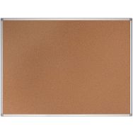 Tableau d'affichage en liège encadrement alu 1500x1000