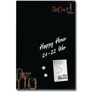 Tableau magnétique en verre - 400x600x15mm - design Drinks - Sigel