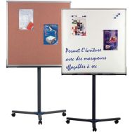 Tableau mixte blanc liège 960x960 mm