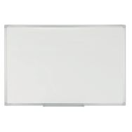 Tableau simple émaillé blanc cadre acier - 60 x 90 cm