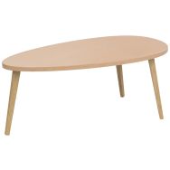 Tables basse Bellecombe 100x50 cm Camel