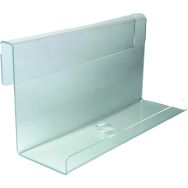 Tablette de chevet suspendue en acrylique