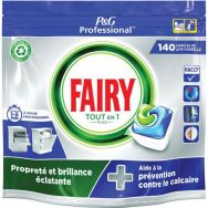 Tablette lave vaisselle Tout en 1  - 140 doses - Fairy Professional - Lot de 2