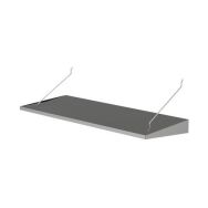 Tablette pour cloison METROPOL - Tablette - Argent