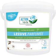 Tablettes de lessive linge en seau parfumées Ecocert 3,2 Kg