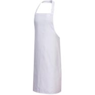 Tablier à bavette Polycoton blanc - Portwest (Lot de 5)