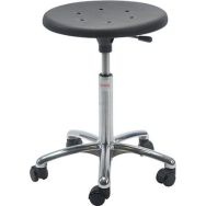 Tabouret Alu50, vérin à gaz-bas, assise Sigma
