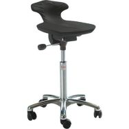 Tabouret Alu50, vérin à gaz-bas, assise Venus