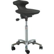 Tabouret Alu50, vérin à gaz-medium, assise Venus