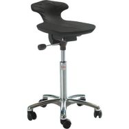 Tabouret Alu50, vérin à gaz-medium, assise Venus