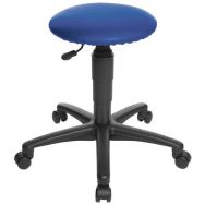 Tabouret Boeing Sur Roulettes Coloris Bleu