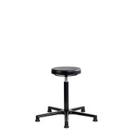 Tabouret ERGOLINE moyen sur patins aluminium
