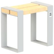 Tabouret Forézien enfant robinier/acier - Tolerie Forezienne