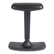 Tabouret Kallo culbuto pied noir assise polypro noir
