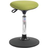 Tabouret Sway, Vérin à gaz Medium, Assise Tria Tissu 3D Vert